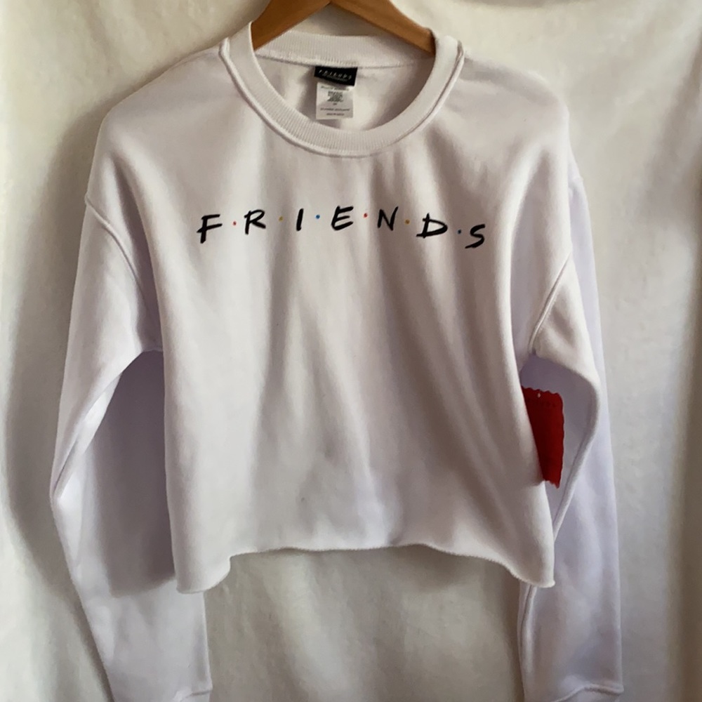NWT Friends tv show series sweatshirt crop